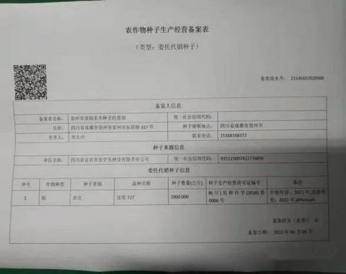 崇州市种子站启动2022年大春备案工作